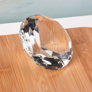 Artificial Crystal Glass Drill Stone Gem Counter Table Decorative Ornament Shooting Prop Jewelry Birthday Gift