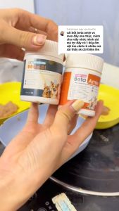 Combo Beta Amin + Men vi sinh Bioline G1 tăng cường đề kháng sức khỏe và đường ruột cho chó mèo mọi lứa tuổi