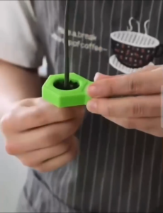 เครื่องตัดหัวหอมสีเขียว Scallion เครื่องตัดสแตนเลส Scallion อุปกรณ์ครัวสําหรับที่แม่นยํา Shallot สีเขียวหัวหอมผักเครื่องมือ