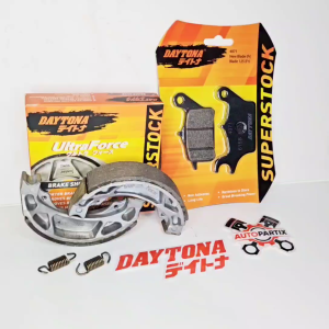 PAKET Kampas Rem Depan Belakang DAYTONA REVO ABSOLUTE BLADE 110 125 SUPRA X 125 FI Superstock Kampas Rem Belakang Tromol Daytona