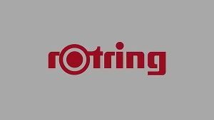 Rotring Tikky Graphic Pen 0.2/0.3/0.5mm Black Ink Porous-Point Drawing Design Pen Can Not Add Ink