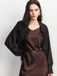 Vero Moda | Autumn New Style Lenzing Lyocell Blouse Black Relaxed Fit