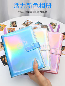 Large Capacity Mini Card Album Book Instant Photo Memorial White Edge Film Photo Collection Book Suitable for Mini12/11/se/evo Photo Paper