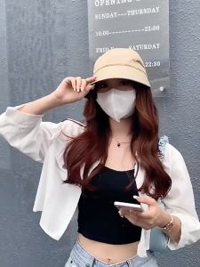 หมวกปีกกว้าง แบบพับได้ ป้องกันรังสียูวี ป้องกันแดด แฟชั่นฤดูร้อน สำหรับผู้หญิง