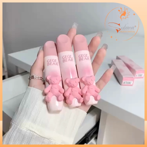 Son Kem Nhung Lì Gấu Hồng Mẫu Mới GEGE BEAR GX1079 Tender Lip Glaze Nội Địa Trung - Salmon Shop