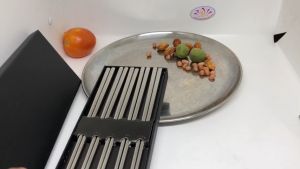 Đũa inox 316 Hàn Quốc & Nhật Bản siêu cao cấp đầu vuông đặc ruột sáng bóng dùng trong y tế chục đôi