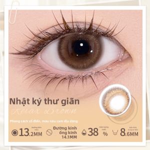 LaPeche | Ống Kính Kontakt Màu Dùng Trong 6 Tháng 1 Cái