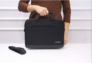 【Ready Stock】Laptop bag 13.3/15.6 inches (with handle) portable shockproof fashion large-capacity notebook computer protective cover notebook handbag protective bag