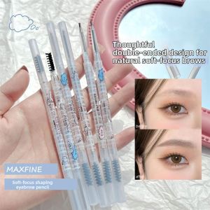 Transparent Ultra-fine Dual-head Natural Long-lasting Waterproof Eyebrow Pencil