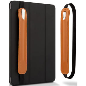 Universal Leather Tablet Pen Holder Case | Anti-Loss Protective Pouch with Strap | Durable Touch Screen Stylus Cover for Apple Pencil & Accessories