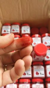 Nghệ đỏ cho gà đá nguyên chất keo 100g