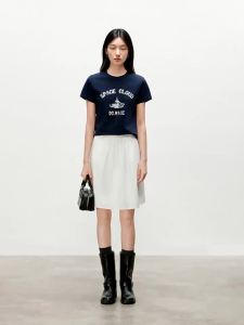 DESIGNICE | Cotton Leisure New Design Color Extraction Printed T-Shirt