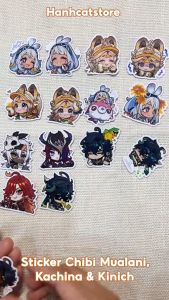 [Genshin Impact] Sticker MualaniKachinaKinichChascaLansan và Mavuika (16 hình)