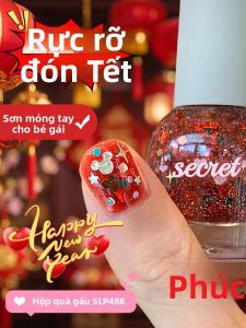 CHUBEISHI | Non-toxic Safe Quick-drying Peelable Pregnancy Plant Nail Polish