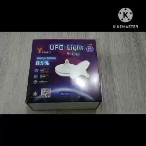 หลอดLED 60w. ทรงUFO รุ่นใหม่ ประหยัดไฟ led หลอดled e27 หลอดปิงปอง bulb หลอดไฟ หลอดไฟled หลอดไฟแอลอีดี หลอดไฟยูเอฟโอ ไฟเท่ๆ ตกแต่งบ้าน ไฟตกแต่ง