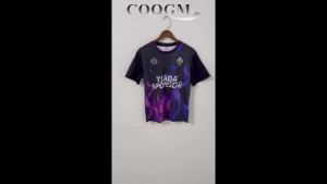 COQGM Officiai reka bentuk asal tiga warna-Futsal bola sepak Baju Jersey nama Custom Baju Lelaki Thailand Viral Jersey Tiktok t-shirt 3