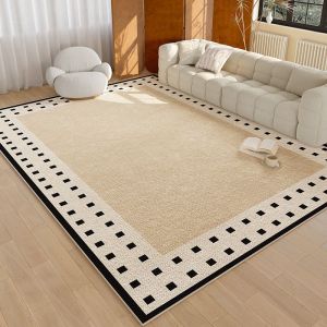 YYBAIO | Stain-Resistant Easy-Clean Anti-Slip Heat-Blocking Modern Minimalist Pile Carpet