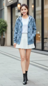 💗 LA * พร้อมส้งจ้า * (Limited รุ่นพิมพ์ลายพรีเมี่ยม) เสื้อคลุมแขนยาว เสื้อกันหนาว มีฮู้ด เก็บเงินปลายทางได้.