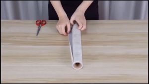 Marble Wallpaper Granite Wood PVC Self Adhesive Wallpaper Waterproof Oil Proof Kitchen Table Top Wall Sticker 40cm x 5M