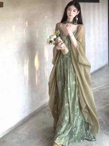 Fairy Tale Style Chiffon Slip Dress