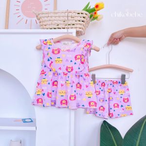 Đồ bồ bèo vai bé gái Chikobebe xuất Nhật