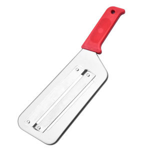 LMETJMA Cabbage Shredder Slicer Double‑Blade Stainless Steel Cabbage Cutter Chopper Kitchen Sauerkraut Cutter Coleslaw Grater