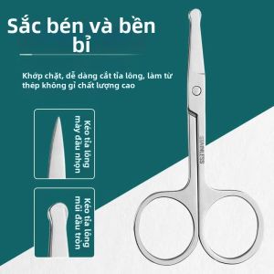 JINHUAN | Kéo Chăm Sóc Làm Đẹp Đầu Tròn An Toàn