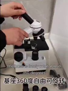 Microscope for Adults Professional:Compound Microscope for KidsPlant Stereo Microscopes for Kids Homeschool Lab