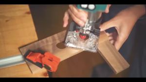 Makita | Makita DRT52Z 18V Brushless Wood Router 30000RPM 6mm 1/4 Inch Collet Cordless Edge Trimmer For Carpentry Cabinet DIY Bare Tool