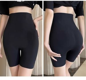 High-Waist Shaping Safety Pants Postpartum Abdomen Slimming Waist Cinching Womens plus Size Trousers Butt Lifting Pants