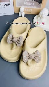 MYFEIDA - CLOOS CL-031B SENDAL JEPIT DEWASA PEREMPUAN MOTIF PITA NYAMAN DIPAKAI