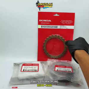 Paket kopling 3 item Kampas Kopling blade + Kampas Ganda + mangkok ganda revo abs / revo absolute
