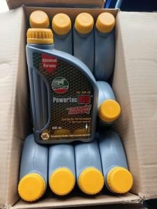 Pertua Powertec SAE 15W-40 1L and 800ml 12pcs/1Box - Synthetic Performance 4T Motorcycle Engine Oil