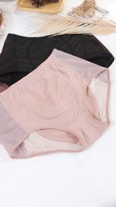 Panty High Waist Premium Breathable Ice Silk Spandex Panty Hipster Panties Good Quality 25-38