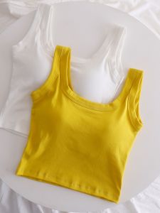 Crop Tank Top No Sleeve Sport Wear Innerwear Outerwear