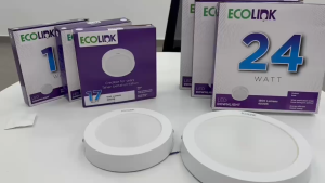 ECOLINK LED Round Surface Mounted Downlight 17W 24W ( 3000K / 4000K / 6500K )