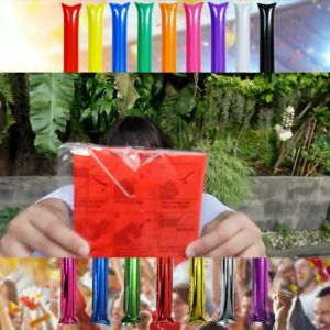 กระบองลม เชียร์กีฬา แบบเป่าลม ขายเป็นคู่ สำหรับงานเชียร์กีฬา งานคอนเสิร์ต งานกิจกรรม outdoor