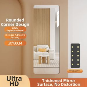 Self-adhesive Acrylic Full-length Mirror