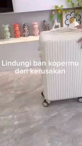 Pelindung Ban Koper Roda Luggage Wheel Protector Isi 4 470038