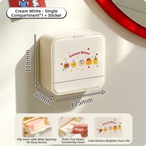 AIJIADA | Wall Mounted No-Drill New High-Grade Soap Holder