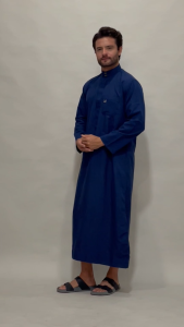 Jubah Gamis Pria Muslim Premium Viskin Gamis Pria Jubah Reguler Lengan Panjang Manset - Sang Alim