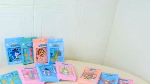 TAIYO Mainan Anak DIY Magnetic Game Puzzle Magnet Edukasi Papan Tulis