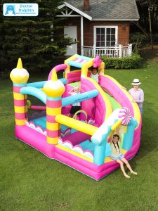Childrens Inflatable Castle Slide Bouncer Climbing