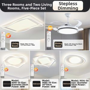 Modern Minimalist Whole House Combination Light