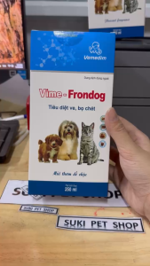 VIME-FRONDOG - HỖ TRỢ GIẢM VE RẬN BỌ CHÉT TRÊN CƠ THỂ CHÓ MÈO - ĐUỔI KIẾN MỐI CÔN TRÙNG VÀ GIÁN