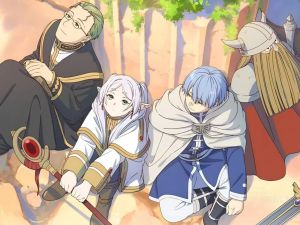 Kayou | Japanese Anime Frieren: Beyond Journey’s End 5D DIY Full Round Diamond Painting Home Living Room Bedroom Bar Aesthetic Decor