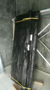 PM SERIES 19.06 Pintu Plat Baja Double Door Utama Set Kusen 155X205 Rumah 2 Daun Kamar Hotel Apartemen Mewah Modern Minimalis Tahan Karat Api Susut Rayap Siap Pakai Garansi | PIARDOOR
