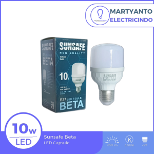 Lampu LED Capsule Sunsafe Beta 10 Watt Warna Putih