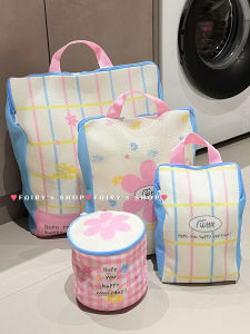 กระเป๋าใส่เสื้อผ้าซักได้ 2 ชั้นหนา ป้องกันการพับ กระเป๋ากรองผ้าป้องกันการสึกหรอสำหรับเครื่องซักผ้า กระเป๋าใส่เสื้อผ้าสำหรับใส่เสื้อผ้าในเครื่องซักผ้า