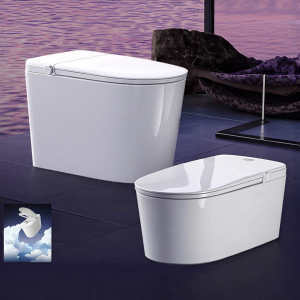 SSWW | Foam Shield Fully Automatic One Piece Smart Toilet Foot Sense